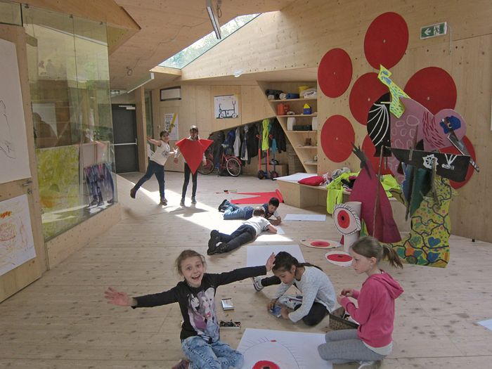 Schul-Integrationsworkshop mit der Volksschule Leitgeb 1, 2016