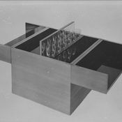 Barwürfel Garstenauers für ÖFAG Siedlung, (1959)