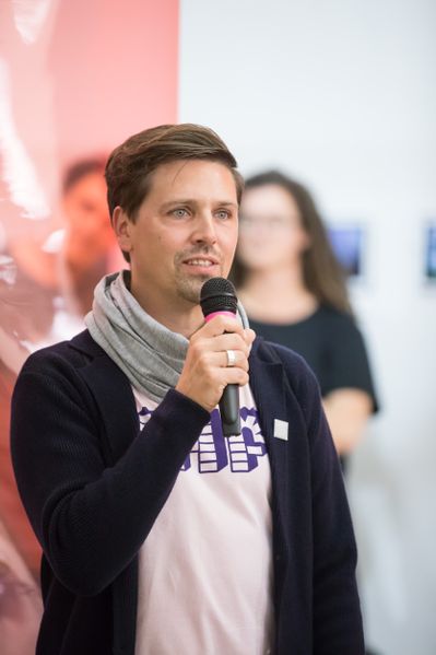 Ausstellungseröffnung "we are here! 3 Versuche", Martin Baasch, steirischer herbst