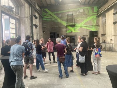 Fahrradtour "Wiederbelebung räumlicher Strukturen für kulturelles Treiben"