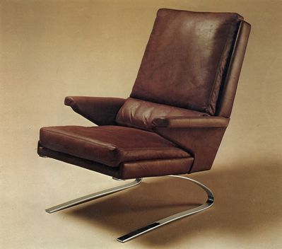 Schwingsessel aus dem Katalog „COR-Sitzkomfort“, um 1970