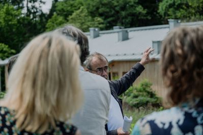 24.05.2024, Exkursion Kommunalbauten aus Holz_proHolz