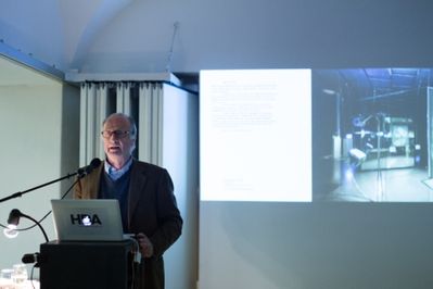 Buchpräsentationen mit Peter Weibel und Manfred Wolff-Plottegg, 01.04.2016