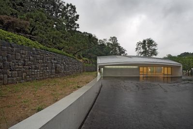 Álvaro Siza, Anyang Pavillon, Young-Il Park, Südkorea, 2005 – 06