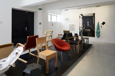 Blick in die Ausstellung "einfach alltäglich" im aut