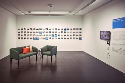 Ausstellungsansicht des Baukulturpreises der Hypo Vorarlberg 2025 | Foto © vai
