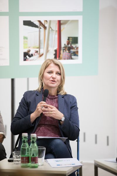 Symposium Wenn gute Schulen Schule machen, Ingrid Frisch, Hochbaureferat Stadt Graz