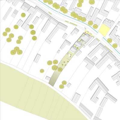 Lageplan, Kindergarten Münichsthal