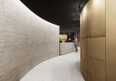 Greeting Space LAUFEN Forum in Laufen, Schweiz