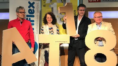 Georg Pendl, Heidrun Schlögl, Christian Kühn, Karl Hofer (v.l.n.r.)