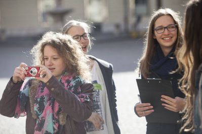 4x Stadtsafari Klagenfurt – entdecke deine Stadt – 1. Workshop: RG St. Ursula Klagenfurt, 4. Klasse