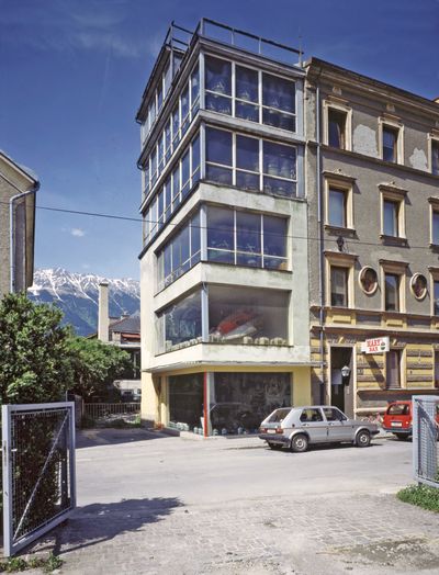 Otto-Mathé-Haus, Innsbruck, Bildnachweis:  © Nikolaus Schletterer
