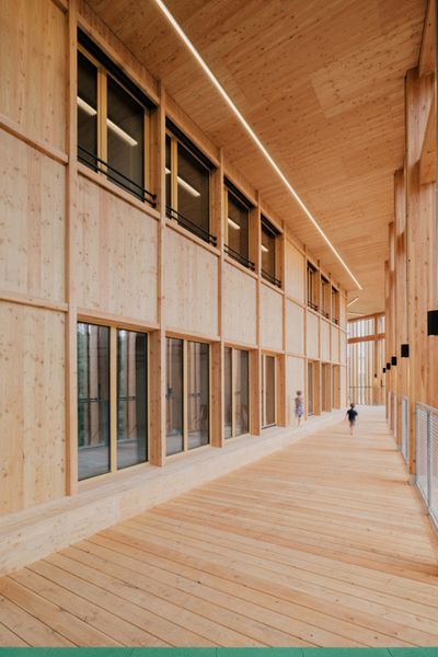 ORTE Bauvisite_ KinderKunstLabor Outdoorlabor_St Poelten_Schenker Salvi Weber Architekten